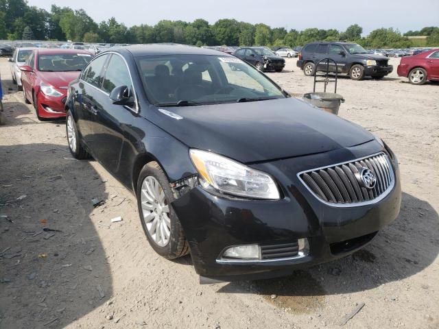 2G4GS5EV2C9151826 - 2012 BUICK REGAL PREM BLACK photo 1