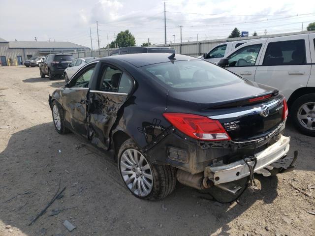 2G4GS5EV2C9151826 - 2012 BUICK REGAL PREM BLACK photo 3