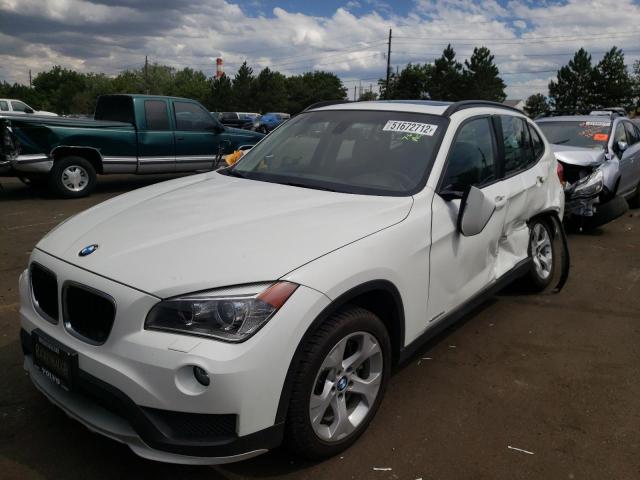 WBAVM5C56FVV94956 - 2015 BMW X1 XDRIVE3 WHITE photo 2