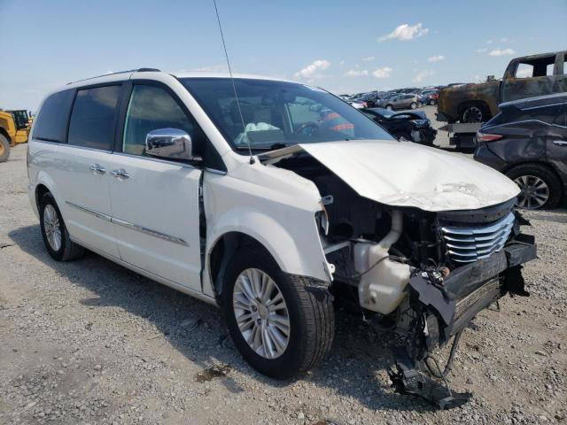 2C4RC1GG2CR106161 - 2012 CHRYSLER TOWN & COU WHITE photo 1