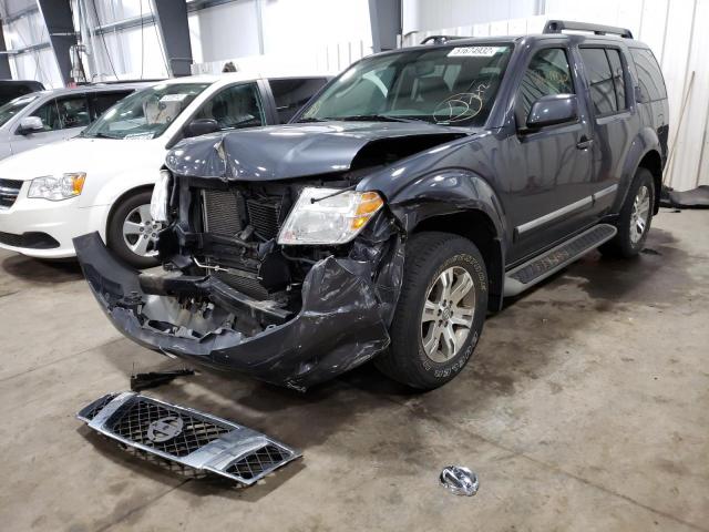 5N1AR1NB6CC605746 - 2012 NISSAN PATHFINDER GRAY photo 2