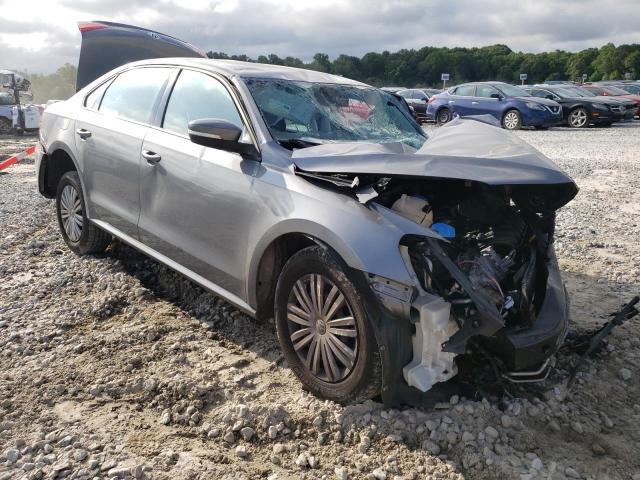 1VWAP7A31EC008774 - 2014 VOLKSWAGEN PASSAT S GRAY photo 1