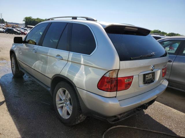 5UXFB53504LV07251 - 2004 BMW X5 4.4I SILVER photo 3