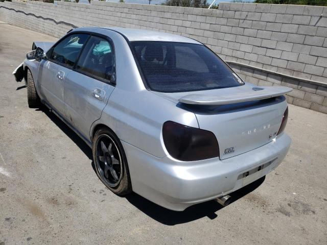 JF1GD29692G526598 - 2002 SUBARU IMPREZA WR SILVER photo 3