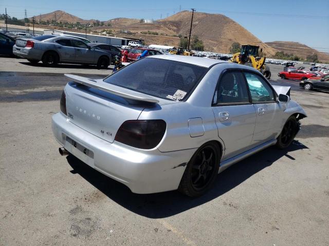 JF1GD29692G526598 - 2002 SUBARU IMPREZA WR SILVER photo 4