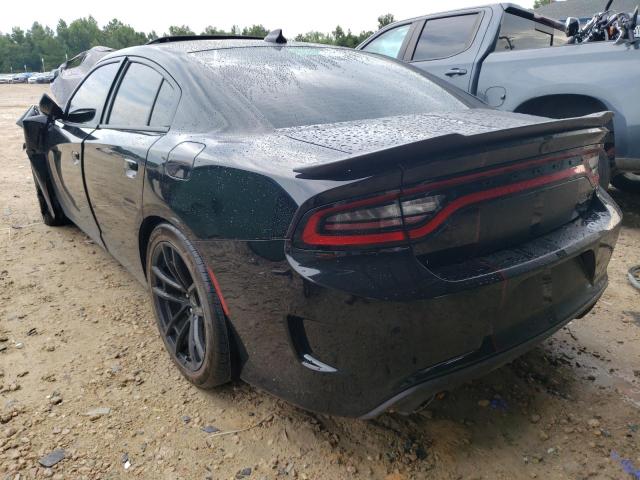 2C3CDXL99KH732070 - 2019 DODGE CHARGER SR BLACK photo 3