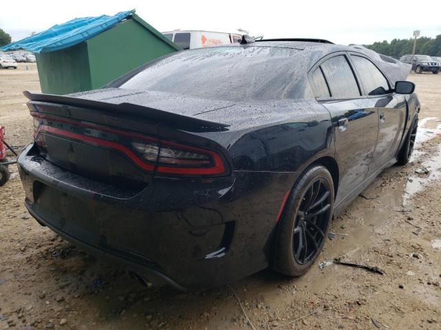 2C3CDXL99KH732070 - 2019 DODGE CHARGER SR BLACK photo 4