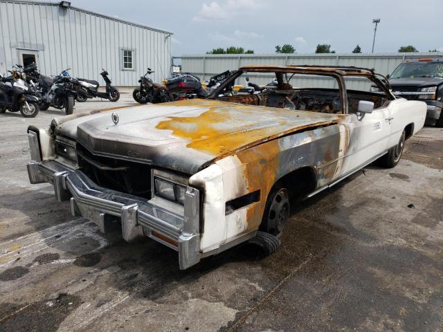 6L67S6Q189270 - 1976 CADILLAC ELDORADO WHITE photo 2