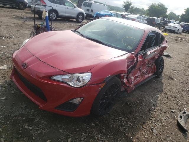 JF1ZNAA10F9708071 - 2015 TOYOTA SCION FR-S RED photo 2