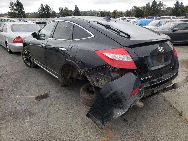 5J6TF1H38DL002965 - 2013 HONDA CROSSTOUR BLACK photo 3