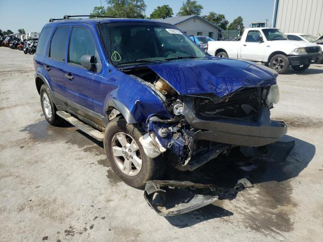 1FMYU03156KA13105 - 2006 FORD ESCAPE BLUE photo 1