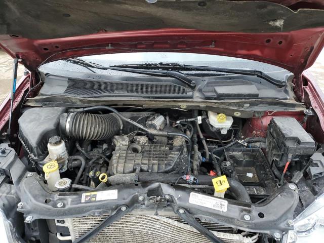 2C4RDGCG5JR267543 - 2018 DODGE GRAND CARA RED photo 7