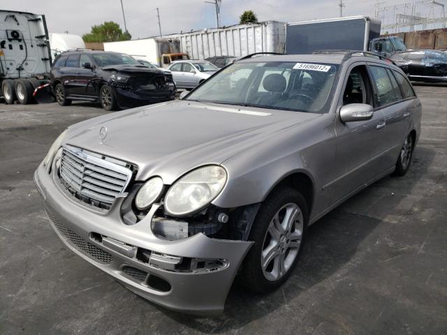 WDBUH56J46A825175 - 2006 MERCEDES-BENZ E 350 WAGO SILVER photo 2