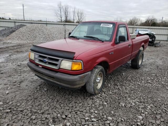 1FTCR10A3STA33044 - 1995 FORD RANGER RED photo 2