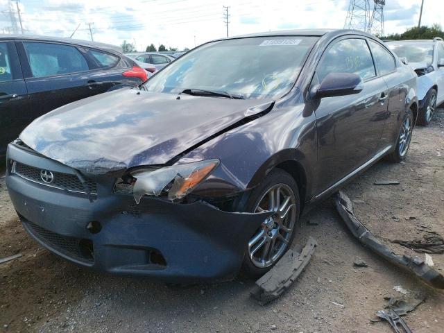JTKDE3B70A0305037 - 2010 TOYOTA SCION TC Violet photo 2