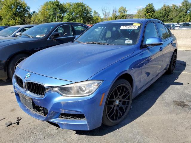 WBA3B9C53EP458954 - 2014 BMW 335 XI BLUE photo 2