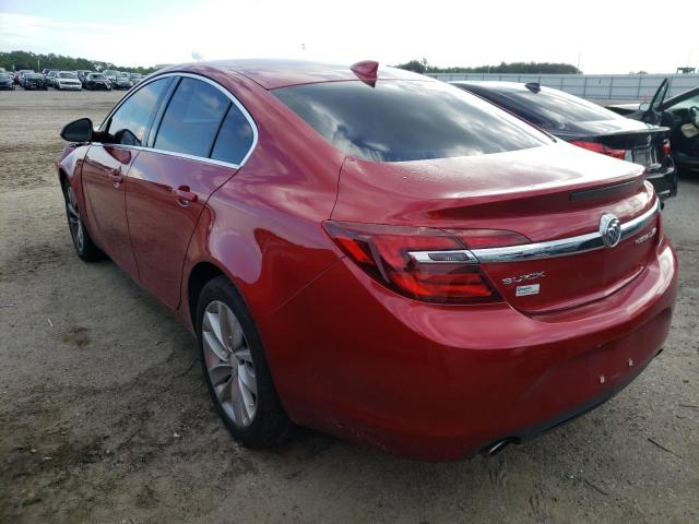 2G4GK5EX7F9264208 - 2015 BUICK REGAL RED photo 3