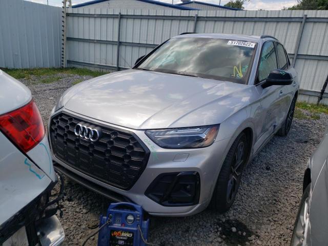 WA1C4AFY8M2024183 - 2021 AUDI SQ5 PRESTI SILVER photo 2