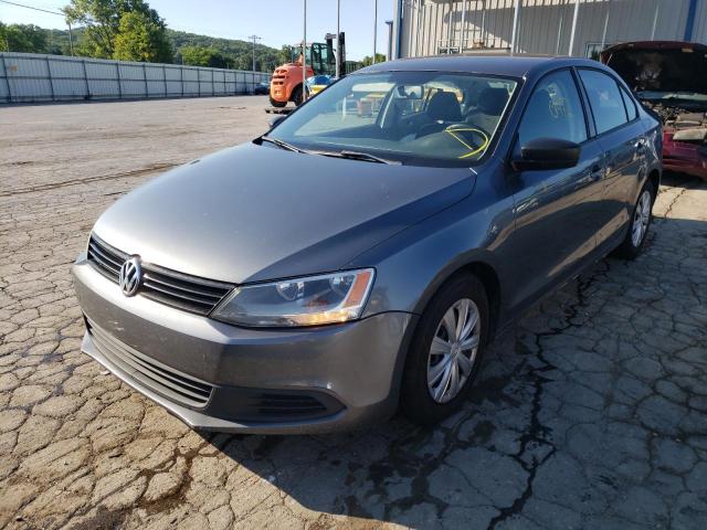 3VW1K7AJ4CM314795 - 2012 VOLKSWAGEN JETTA BASE 灰色 照片 2