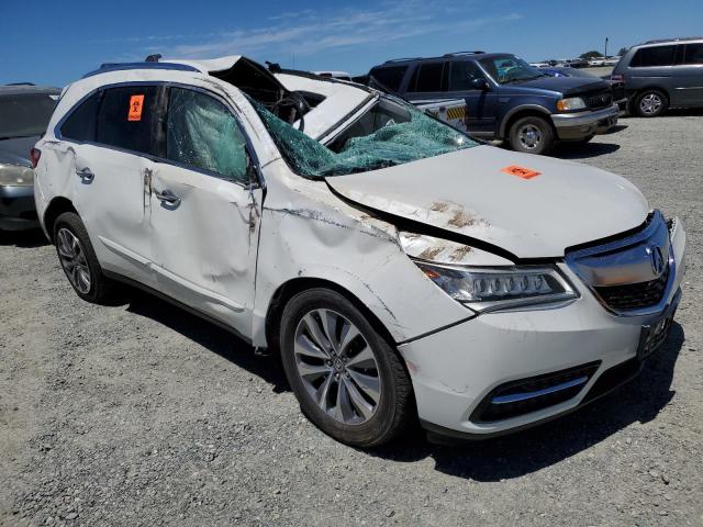 5FRYD4H45GB061831 - 2016 ACURA MDX TECHNO WHITE photo 1