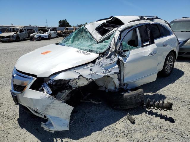 5FRYD4H45GB061831 - 2016 ACURA MDX TECHNO WHITE photo 2