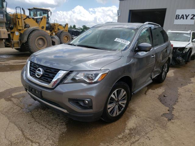 5N1DR2MM8HC683197 - 2017 NISSAN PATHFINDER GRAY photo 2