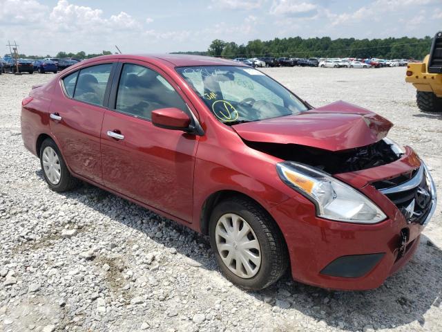 3N1CN7AP9JL879864 - 2018 NISSAN VERSA S RED photo 1