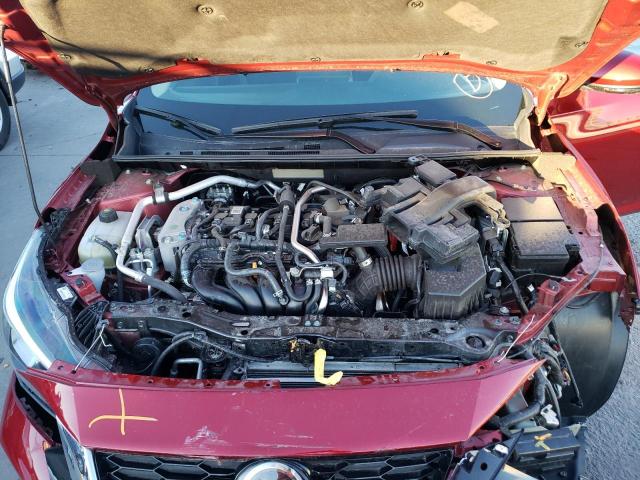 3N1AB8CV8LY309541 - 2020 NISSAN SENTRA SV RED photo 7