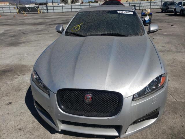 SAJWA0F76F8U87938 - 2015 JAGUAR XF 3.0 SPO SILVER photo 9