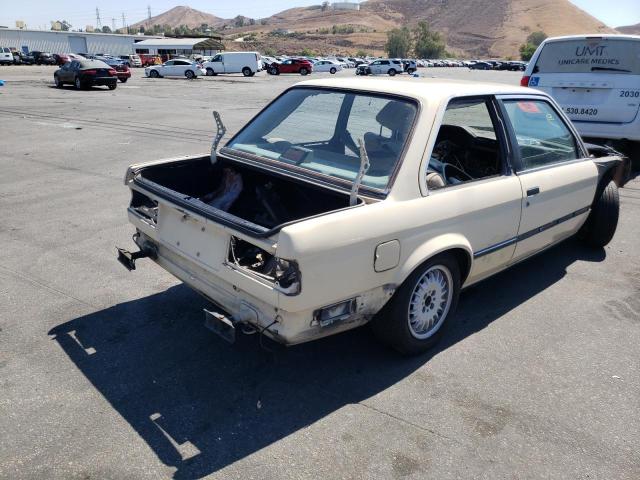 WBAAB6409H1688370 - 1987 BMW 325 E AUTO CREAM photo 4