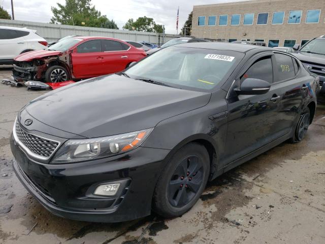 KNAGM4AD4G5093630 - 2016 KIA OPTIMA HYB BLACK photo 2