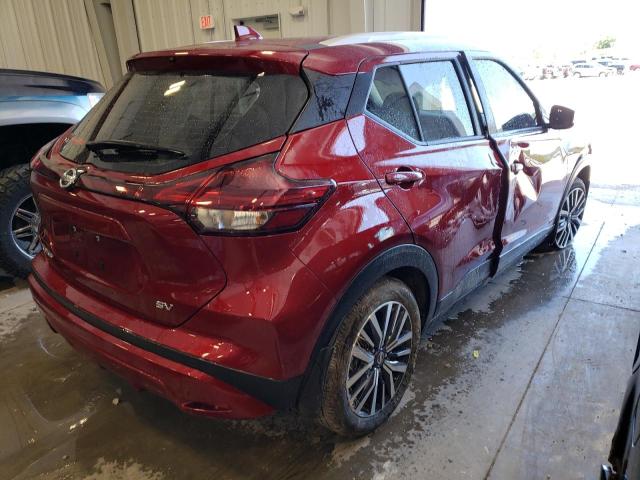 3N1CP5CV3ML473481 - 2021 NISSAN KICKS SV RED photo 4