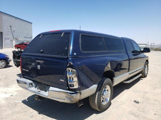 3D7KR28C15G866260 - 2005 DODGE RAM 2500 S Կապույտ լուսանկար 4