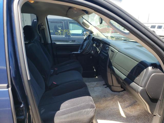 3D7KR28C15G866260 - 2005 DODGE RAM 2500 S Կապույտ լուսանկար 5