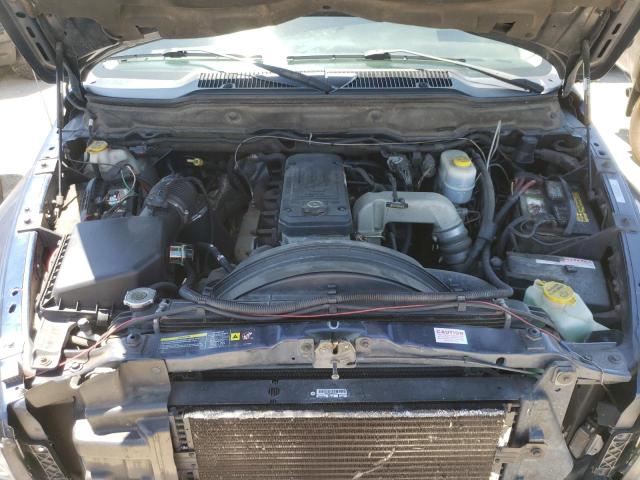 3D7KR28C15G866260 - 2005 DODGE RAM 2500 S Կապույտ լուսանկար 7