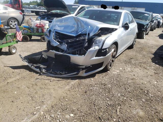 1G6AA5RA5D0155484 - 2013 CADILLAC ATS SILVER photo 2