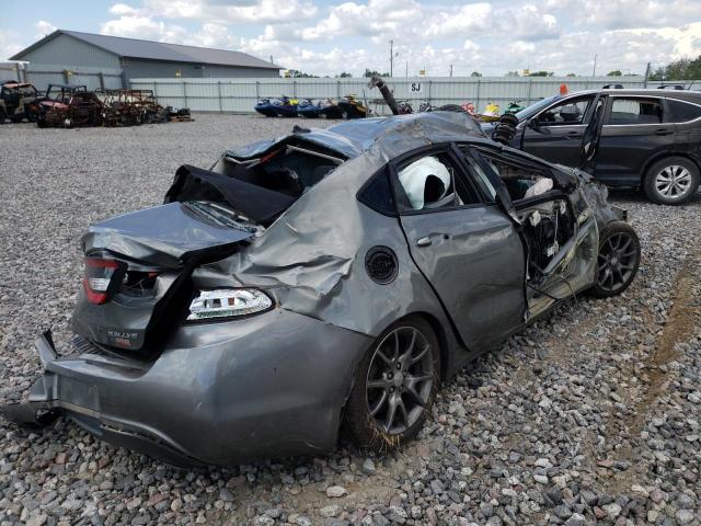 1C3CDFBH5DD316357 - 2013 DODGE DART SXT GRAY photo 4