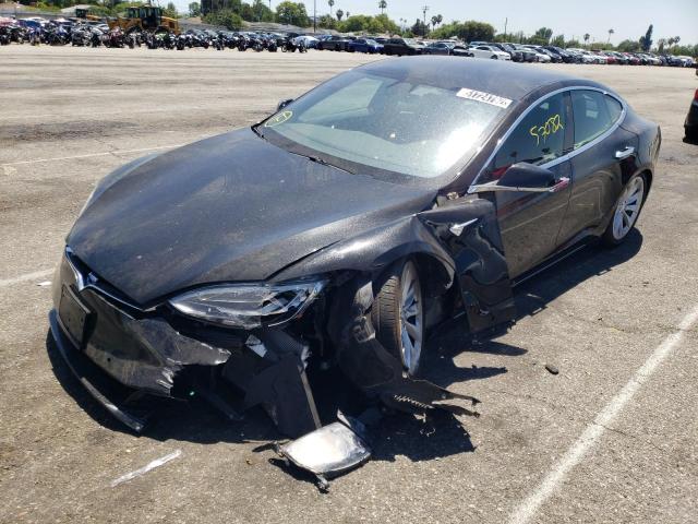 5YJSA1E13HF233848 - 2017 TESLA MODEL S Qara foto 2