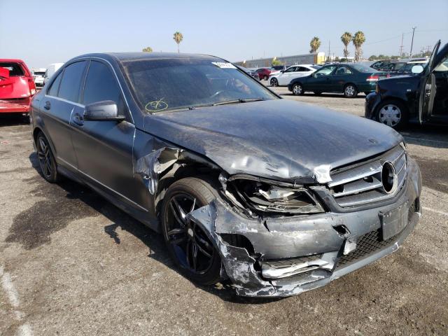 WDDGF4HB3DR265514 - 2013 MERCEDES-BENZ C 250 CHARCOAL photo 1