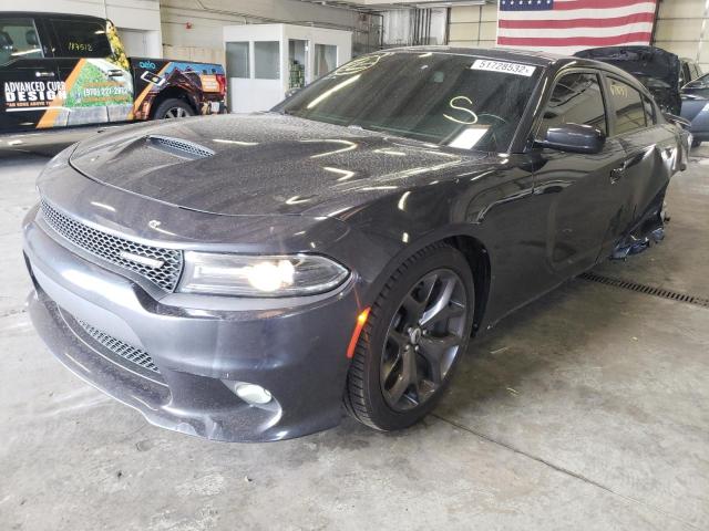 2C3CDXHG4KH684906 - 2019 DODGE CHARGER GT BLACK photo 2