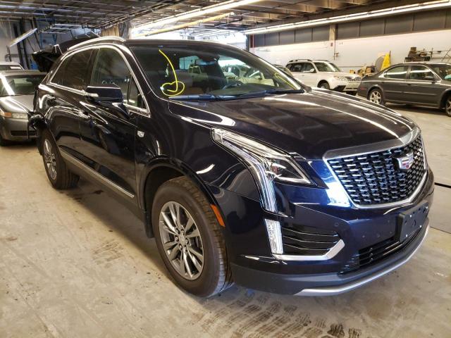 1GYKNDRS5MZ135086 - 2021 CADILLAC XT5 PREMIU BLUE photo 1