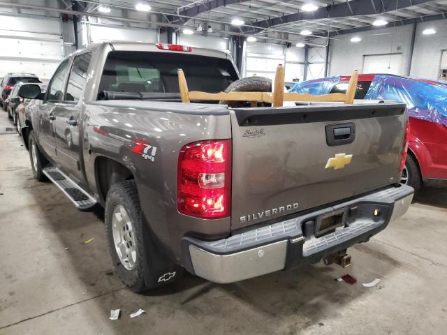 3GCPKSE74DG210872 - 2013 CHEVROLET SILVERADO BROWN photo 3