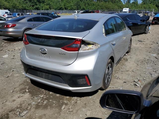 KMHC75LC7HU045979 - 2017 HYUNDAI IONIQ SEL SILVER photo 4