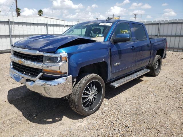 3GCPCREC7GG313078 - 2016 CHEVROLET SILVERADO BLUE photo 2