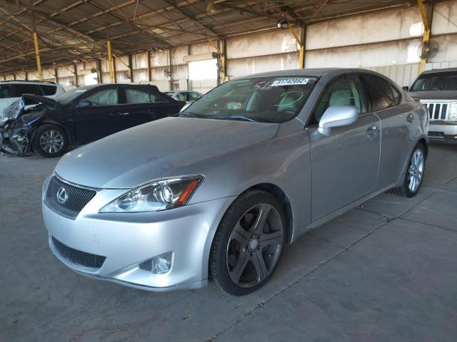 JTHBE262362006367 - 2006 LEXUS IS 350 GRAY photo 2