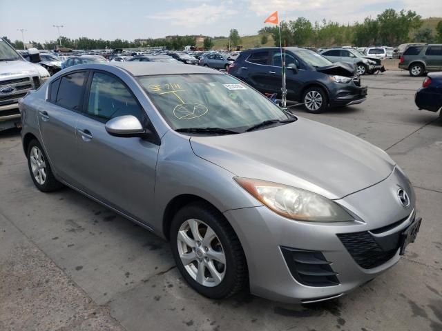 JM1BL1SF6A1221959 - 2010 MAZDA 3 I GRAY photo 1