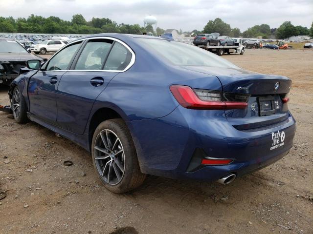 3MW5R7J05N8C33563 - 2022 BMW 330XI BLUE photo 3