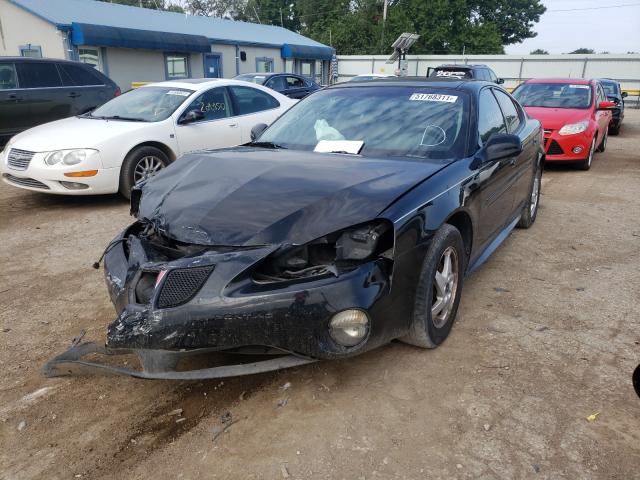 2G2WP522341124909 - 2004 PONTIAC GRAND PRIX შავი ფოტო 2