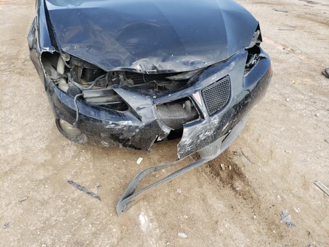 2G2WP522341124909 - 2004 PONTIAC GRAND PRIX შავი ფოტო 9
