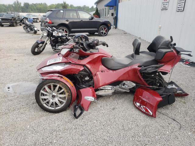 2BXNBDD28FV002412 - 2015 CAN-AM SPYDER ROA MAROON photo 9